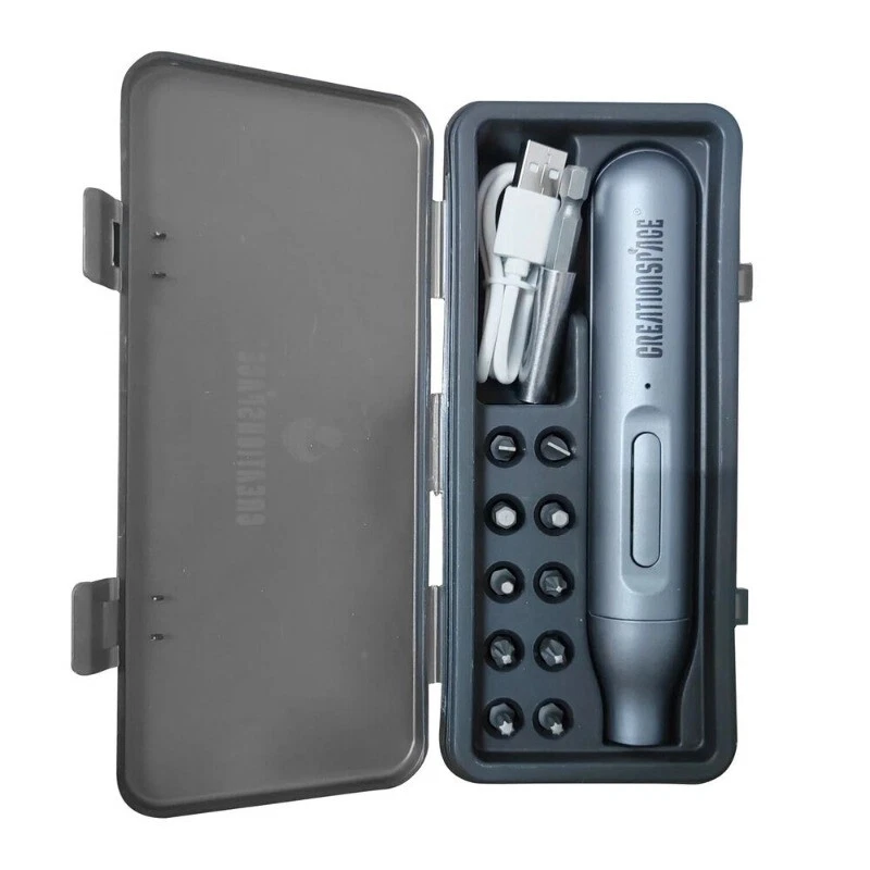 Electric Screwdriver 10 IN 1 Cordless Mini Power Precision Screwdriver Set - Image 2 of 4