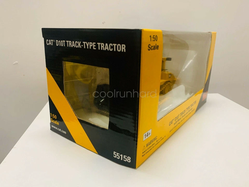 1/50 Scale Norscot Cat D10T Track-Type Tractor  Die-Cast Model New in Box 55158 - Image 2 of 4