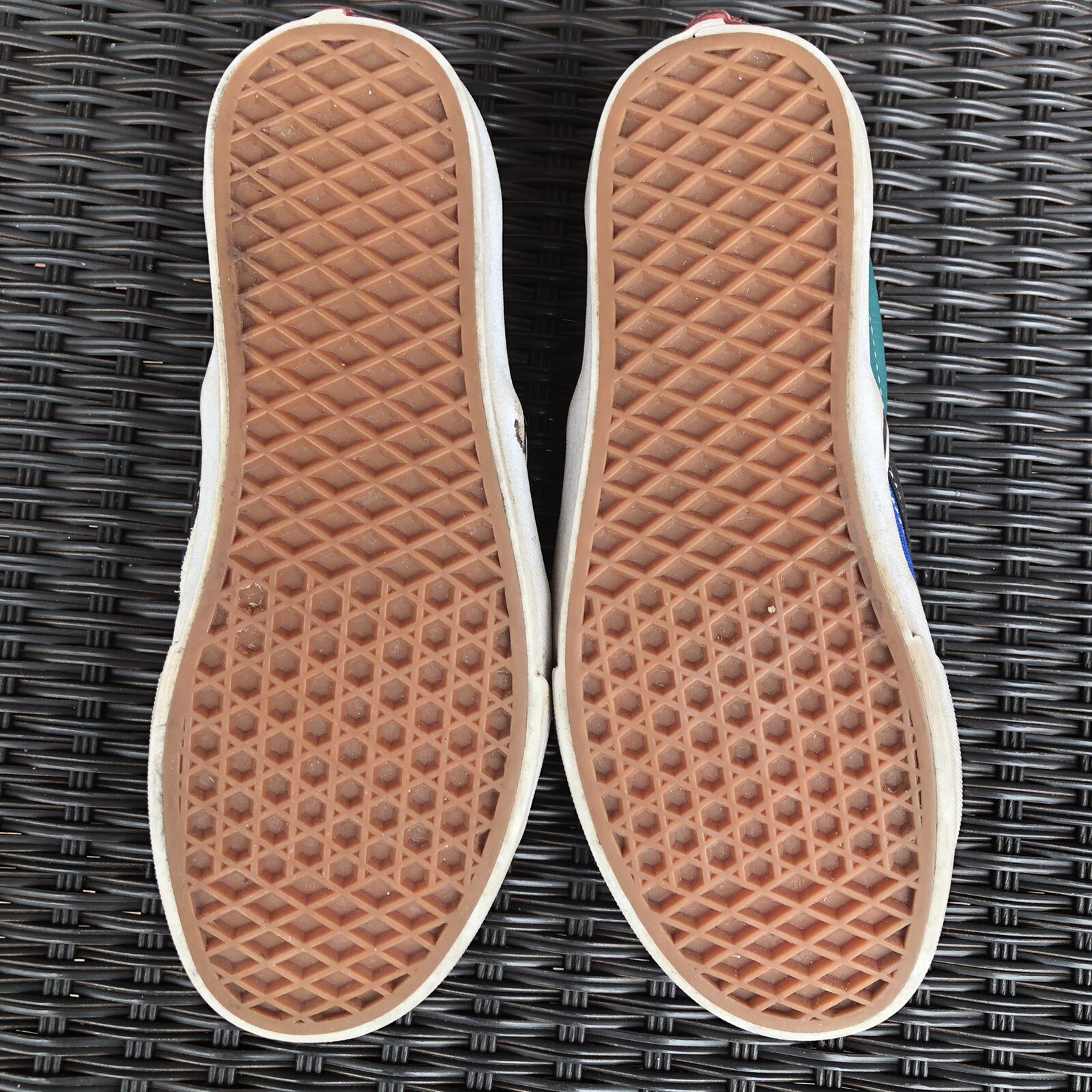 Vans Classic Patchwork Multicolor Slip-on Shoes M… - image 6