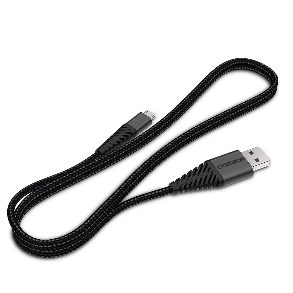 Genuine Otterbox Robust 3 Meter Mirco USB Charging Cable for Samsung Huawei - Image 4 of 4