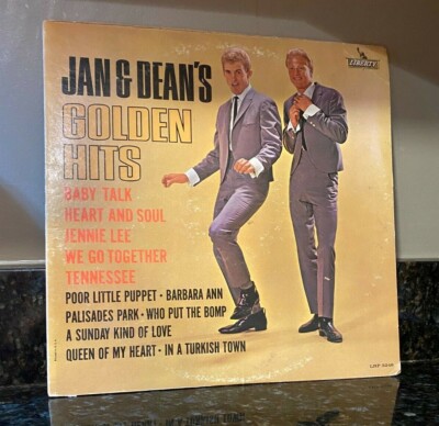 JAN & DEAN'S GOLDEN HITS LIBERTY RECORDS VINYL LP