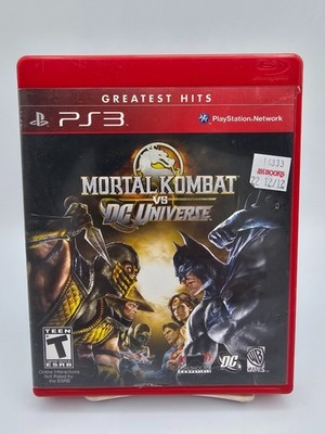 Mortal Kombat vs. DC Universe Sony PlayStation 3 PS3 Tested
