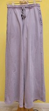 wide leg Zara sweat pants size S drawstring waist.NEW