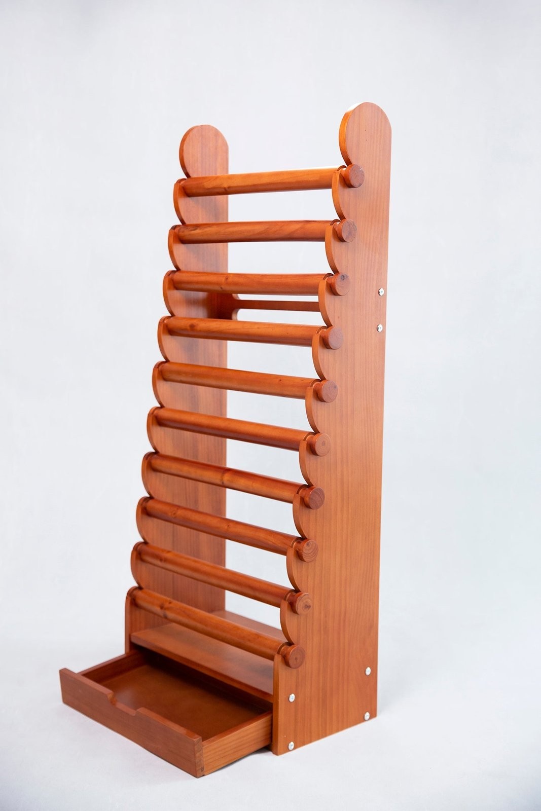 Giant 10 Tier Light Wood Bracelet & Bangles Display Stand Holder +Free Shipping