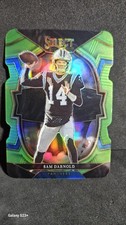 2022 Panini Select Sam Darnold Concourse Level NEON Green Prizm Die-Cut #/299