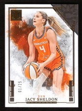 2025 Panini Impeccable WNBA Jacy Sheldon Gold 01/25 Connecticut Sun