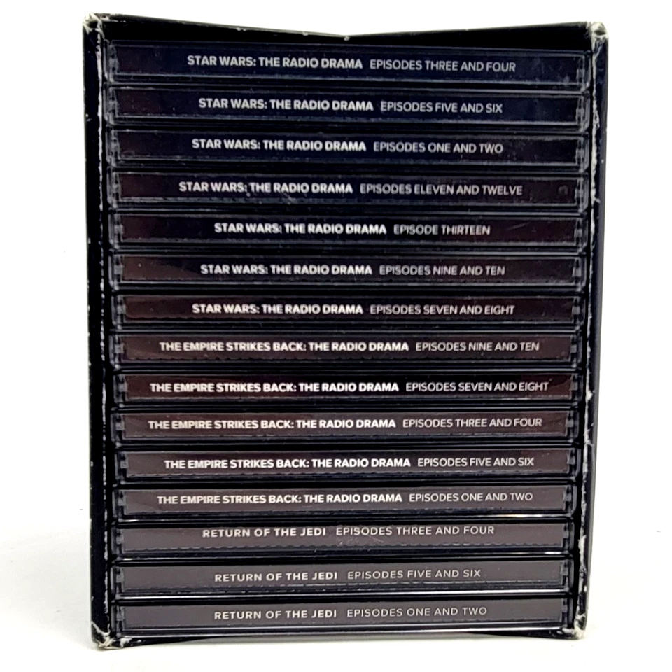 Star Wars Original Radio Drama Complete Trilogy 15 CD Box Set - Imagem 2 de 4