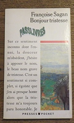 Bonjour Tristesse by Francoise Sagan Paperback / softback Book The Fast Free