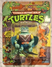 1990 Teenage Mutant Ninja Turtles Ray Fillet UNPUNCHED Playmates  DAMAGED   READ