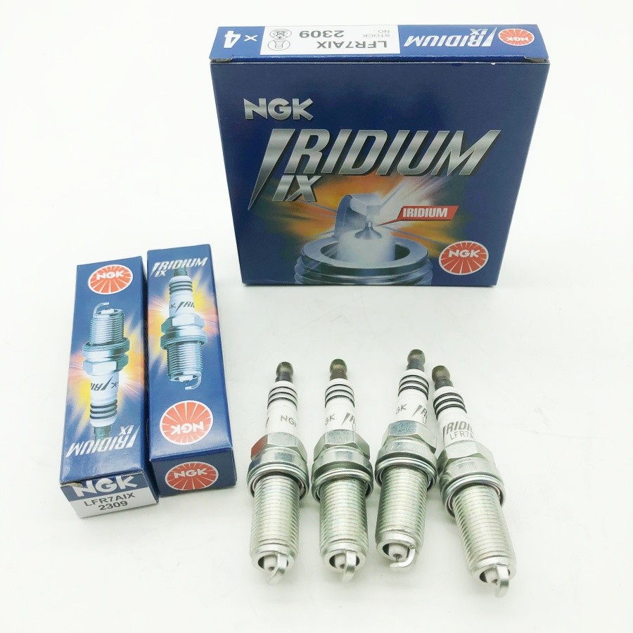 4PCS New Authentic NGK 2309 Iridium IX Spark Plugs LFR7AIX US Stock