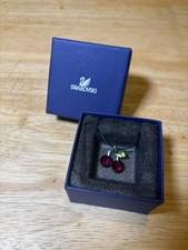 Swarovski Crystal Cherries Motif Necklace Pen...