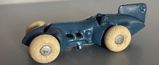 1930's Kilgore Rocket Racer Car Cast Iron in Blue VG like Hubley and Tootsie Toy
