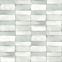 Fd26647_Georgia Aquarell Ziegel SalbeigrüN Fine Decor Tapete