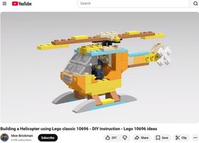 LEGO CLASSIC: Lego Medium Creative Brick Box (10696) 480+ pieces Minifigures