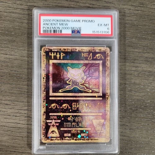 2000 POKEMON GAME MOVIE POKEMON 2000 MOVIE ANCIENT MEW PSA 6