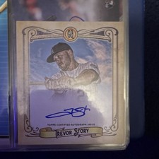 Topps 2017 Gypsy Queen Trevor Story #CGMA-TS Autograph Colorado Rockies Insert