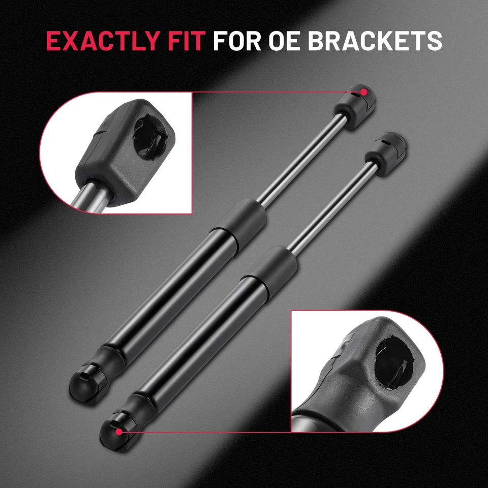 2x Front Trunk Gas Charged Lift Supports Strut Shock For Porsche 718 Boxster 911 - Imagem 3 de 4