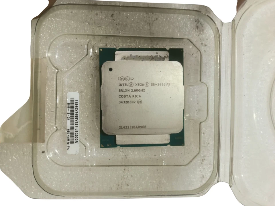 00AE682 Intel Xeon Processor E5-2690 v3 12C 2.8GHz 30MB - Image 2 of 4