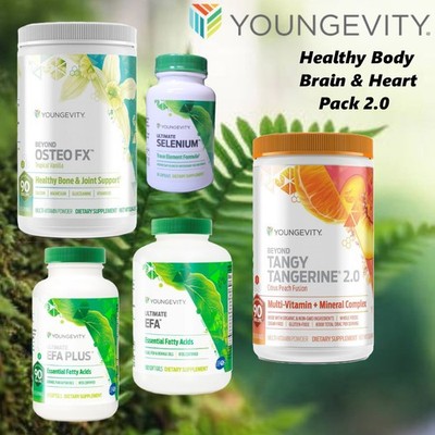Youngevity Dr. Wallach Healthy Body Brain and Heart Pak  2.0