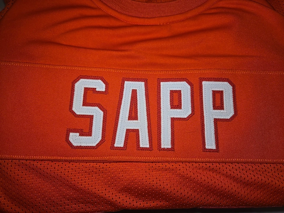 Warren Sapp Autographed Orange Pro Style Jersey - Tampa 99 JSA  - Image 4 of 4