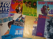 ca. 20 LEERE Cover OHNE Singles: Traffic, Family, Eric Burdon, Roy Orbison, u.a.