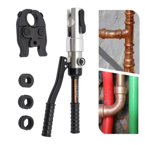 PEX Pipe Crimper Hydraulic Copper Tube Pipe Press Crimping Tool 1/2 Inch -1 Inch - Image 2 of 4