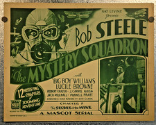 The Mystery Squadron Chapter 9 Movie Serial Title Lobby Card 1933