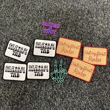 LOT Novelty Patches 9 