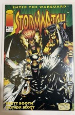 StomWatch #4. Booth Cover. VF+. Image Comics 1993. Clean. New Bag/Board. (JF03)