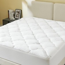 Mattress Topper Queen 2 inch Ultra Soft Quilted Fitted Mattress Pad Cooling