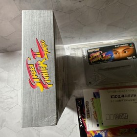 Street Fighter 2 Turbo Famicom Box Manual Japan Region