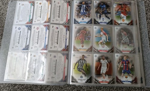 TOPPS UCC CHROME 2023/24 - 65% COMPLETE BINDER - Picture 7 of 23