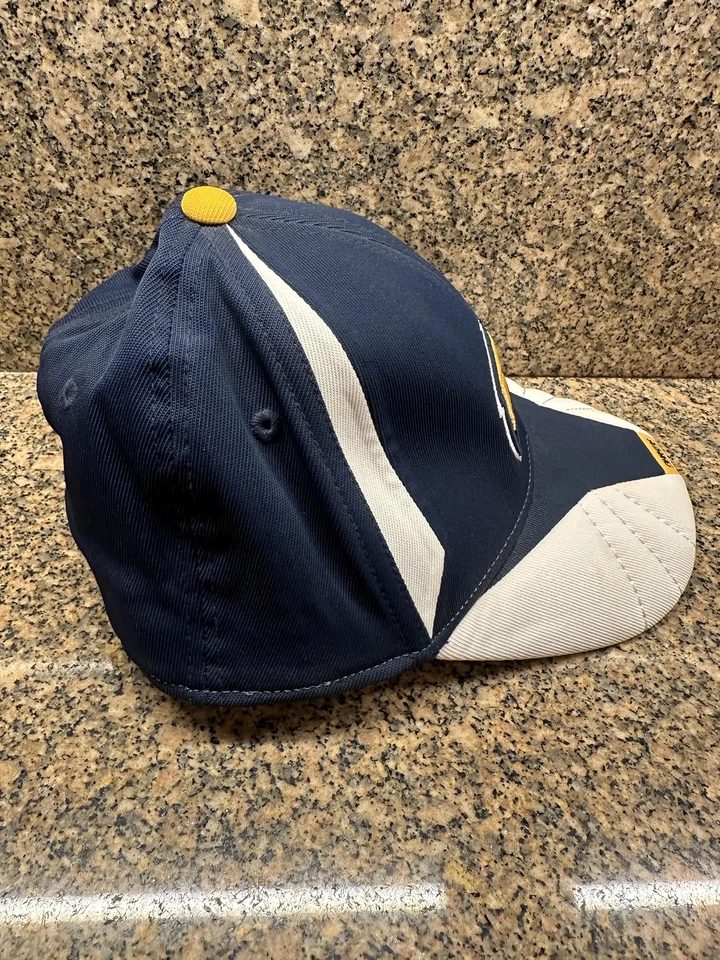 Gorra San Diego Chargers para hombre talla única azul marino blanco amarillo NFL fútbol Reebok Foto 4 de 4