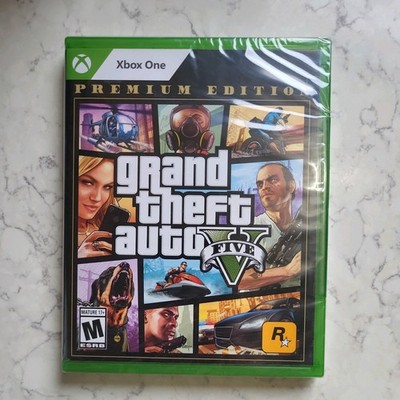 Grand Theft Auto V 5 Premium Edition (Xbox One) Brand New