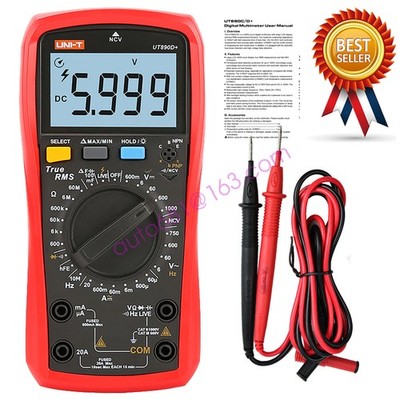 UNI-T UT890D+ Digital True RMS Handheld Multimeter REL AC/DC Frequency Tester