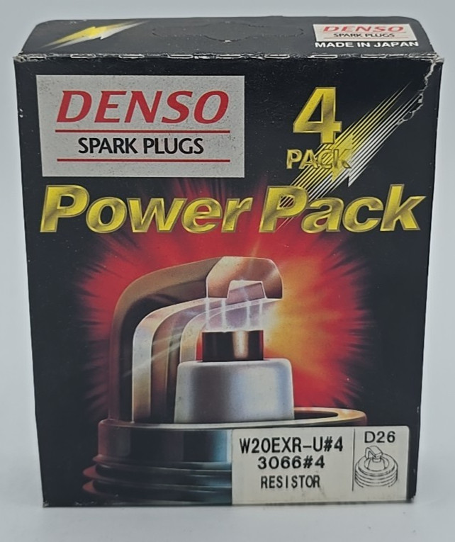 NOS 4 PACK OF DENSO #3066 - W20EXR-U SPARK PLUGS D26 SP-08