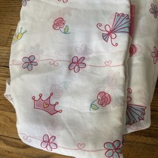 Disney Home Princess Twin Sheet Set Cinderella Snow White Pink Purple Floral