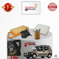 Inspektionskit Filter Und ÖL Citroen Nemo 1.4 HDI 50KW 68CV Von 2009->