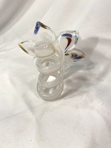 blown glass floral flower home decor - Picture 3 of 6
