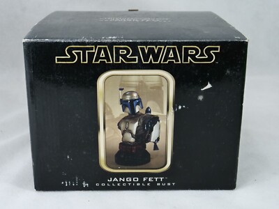 Gentle Giant Studios 2002 Star Wars JANGO FETT Sammlerstück Mini-Büste
