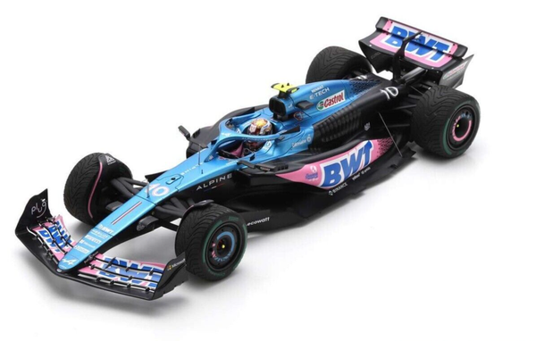 Alpine F1 Team A523 BWT Pierre Gasly 7. Monaco GP 2023 1:18 Spark 1/18-image