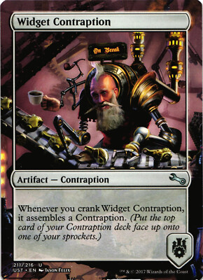Magic the Gathering Widget Contraption Regular Uncommon UST 2017