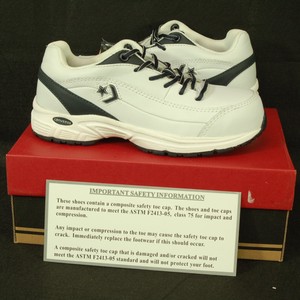 women's white steel toe shoes