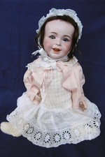 POUPÉE ANCIENNE : BEAU BÉBÉ CARACTÈRE SFBJ 236 - HAUTEUR 47 cm - BEAUX HABITS