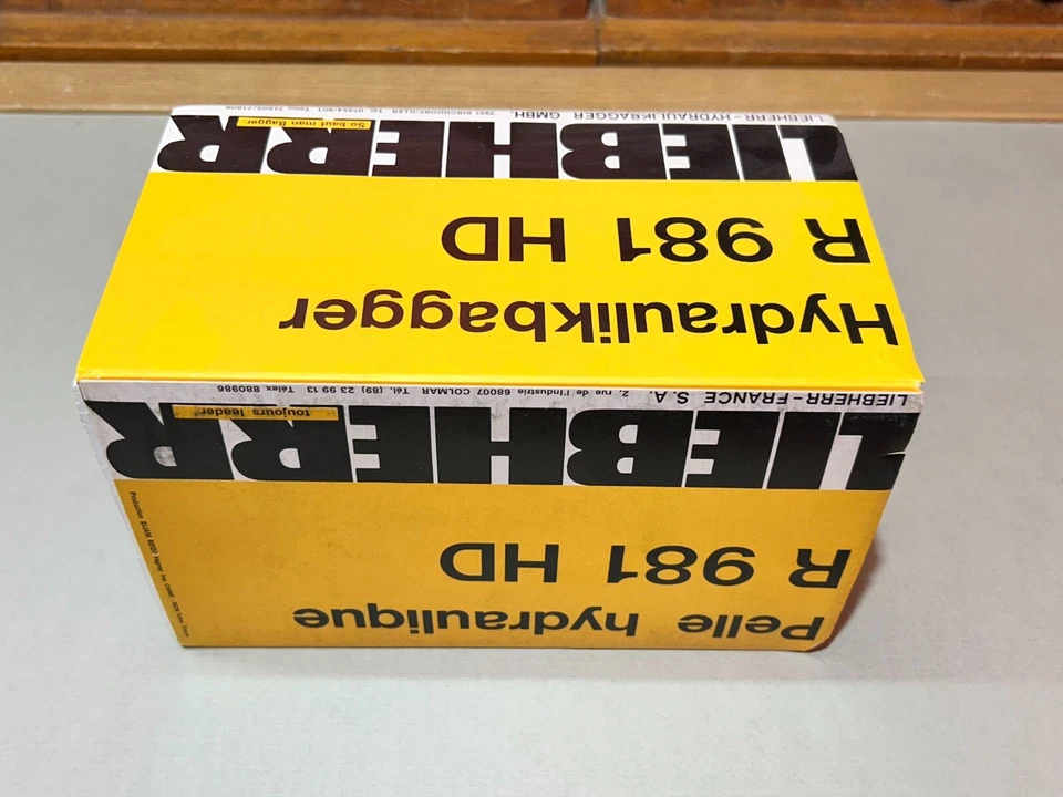 LIEBHERR R981 HD CEF SIJAM HYDRAULIC TRACK EXCAVATOR scala 1:50 MIB - Immagine 3 di 4