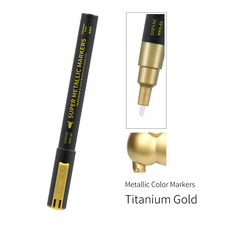 DSPIAE Super Metallic Color Marker Titanium Gold MKS-02 - US