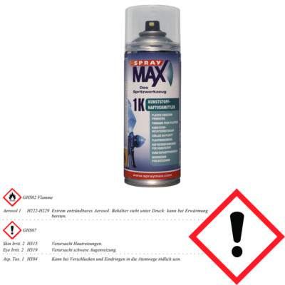 KWASNY SprayMax 1K Plastic Adhesion Promoter Light Silvery 680009