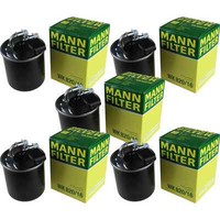 5X Mann Kraftstofffilter WK 820/16 Fuel Filter
