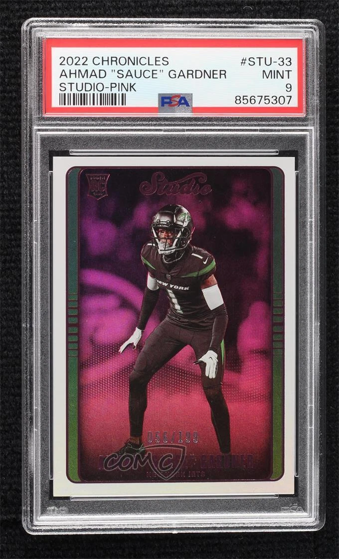 Sauce Gardner Panini Chronicles Studio #STU33 Pink