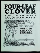 Four Leaf Clover, Low in Eb. Leila Brownell 1925